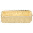 thumbnail image 4 of 3pcs Rectangular Woven Basket Multi-functional Woven Basket Fruit Basket Vegetable Storage Basket, 4 of 7