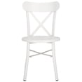 thumbnail image 4 of Safavieh Core Aluminum Outdoor Dining Side Chair - Set of 2, White, 4 of 13