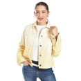 thumbnail image 2 of Chamarra denim con degradado Roman Fahion /Juvenil, 19941 (Amarillo) amarillo M, 2 of 5