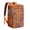 Gold Embossment, variant on Artistic Paisley Print Insulated Backpack Cooler, Leak-Proof, Waterproof & High-Performance Insulation, Ideal for Picnic, Hiking, and Beach Days