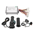 thumbnail image 4 of 48V 1000W Brushed Motor Controller with Twist Throttle Handle Keys Front Lamp Switch Kit for Electric Bicycle Scooters Conversion, 4 of 9