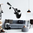 thumbnail image 4 of Sticker Mural Guitare Rock Sticker Rock Garçon Fille Chambre Décoration Murale, 4 of 7
