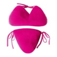 thumbnail image 4 of Beachwear Set for Summer Leisure with Sleek Strapless Solid Design and Versatile Two-Piece Bikini Ensemble, 4 of 4