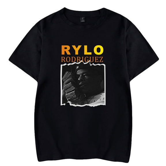 Rylo Rodriguez Unisex Short Sleeve T-shirts Men Women Streetwear Casual Rapper Harajuku Stylish Fashion