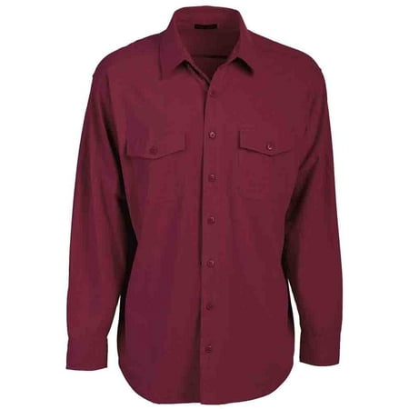 Life Mens Tee - River's End Mens Chamois Shirt Casual Shirt -