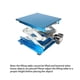 thumbnail image 2 of Riwesomey elevadora, banco de trabajo, accesorios de aluminio para el hogar, herramientas de carpintería, estructura firme que ahorra espacio Herramientas manuales, 2 of 6