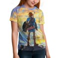 thumbnail image 6 of The Legend of Zelda Kid's T-Shirt Short Sleeve T-Shirt Tops Summer Tee Shirt for Boys Girls 110CM, 6 of 8