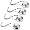 thumbnail image 1 of facefd 4PCS Magnetic Hooks 360 Degree Rotation Hooks for Home Kitchen Office Garage Outdoor Hanging, 1 of 6