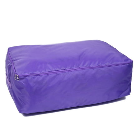 Folding Clothes Quilts Blankets Pillows Storage Bag Holder