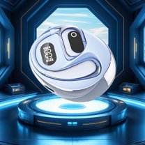 Open Ear AC210 Headphones, Bluetooth 5.4 Earphones Stereo Sound, Wireless Headphones 30 Hours Playback, Type-C Charging, IPX5 Waterproof Open Ear Earbuds(Blue)