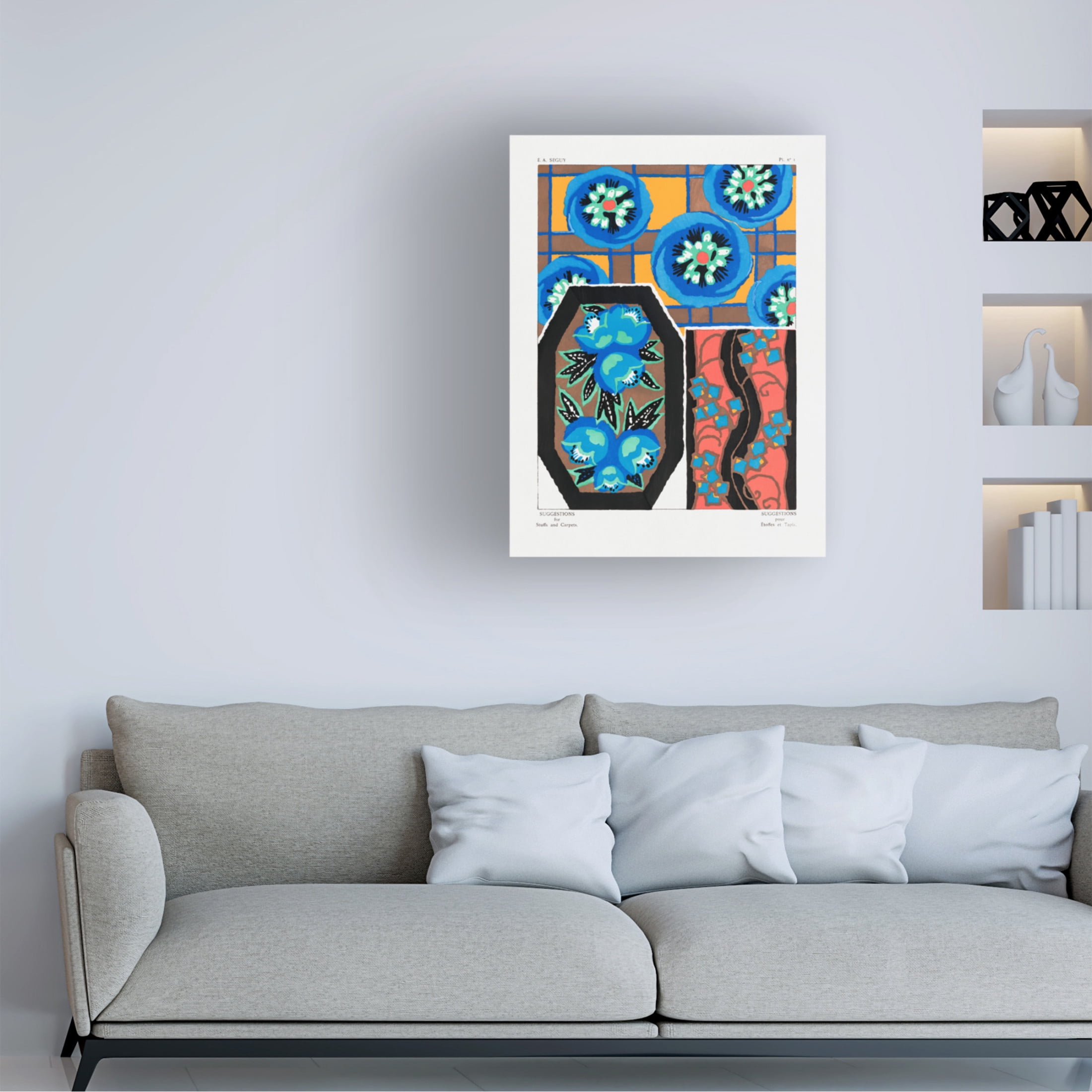 Trademark Fine Art Pictufy   Pattern 01 Canvas Wall Art