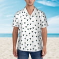 thumbnail image 4 of Lsque Turtle pattern Hawaiian Shirt for Men, Unisex Summer Beach Casual Short Sleeve Button Down Shirts-, 4 of 9
