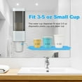 thumbnail image 6 of IWNTWY Pull Type Cup Dispenser, Wall Mounted Bathroom Cup Holder, 3oz - 5oz Water Cooler Disposable Cup Dispenser with Paste Plate, 6 of 8