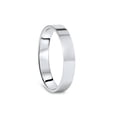 thumbnail image 2 of 4mm Flat High Polished Wedding Band 950 Platinum, 2 of 2