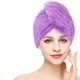 thumbnail image 3 of Toalla de pelo de microfibra para mujer, turbante de pelo de secado rápido superabsorbente para secar cabello rizado largo y grueso, 3 of 5
