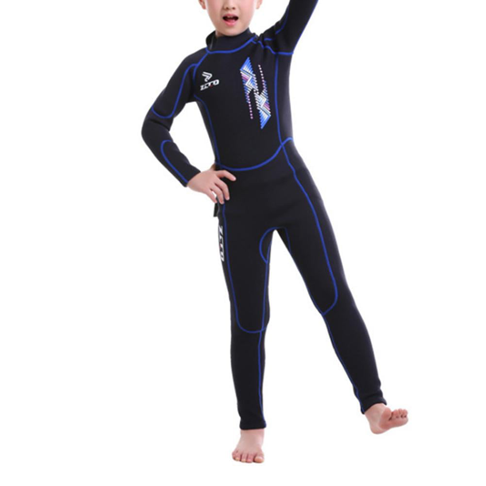ZCCO Kids Full Length Warm 3mm wetsuit. 