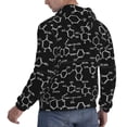thumbnail image 6 of Xecao Chemistry Formulas 1 Pattern Men's Adult Pullover Hoodie,Hooded Sweatshirt-Medium, 6 of 7