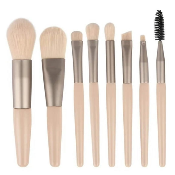 8Pcs / Powder / Eye Shadow / Foundation / Blush / Concealer Brushes