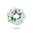 thumbnail image 3 of Artificial Wildflower Floral Wreath, Multi-Flower Candle Holder Decor, Wedding Party Table Ornament, Photo Prop for Home Living Room Desktop Decoration, 3 of 6