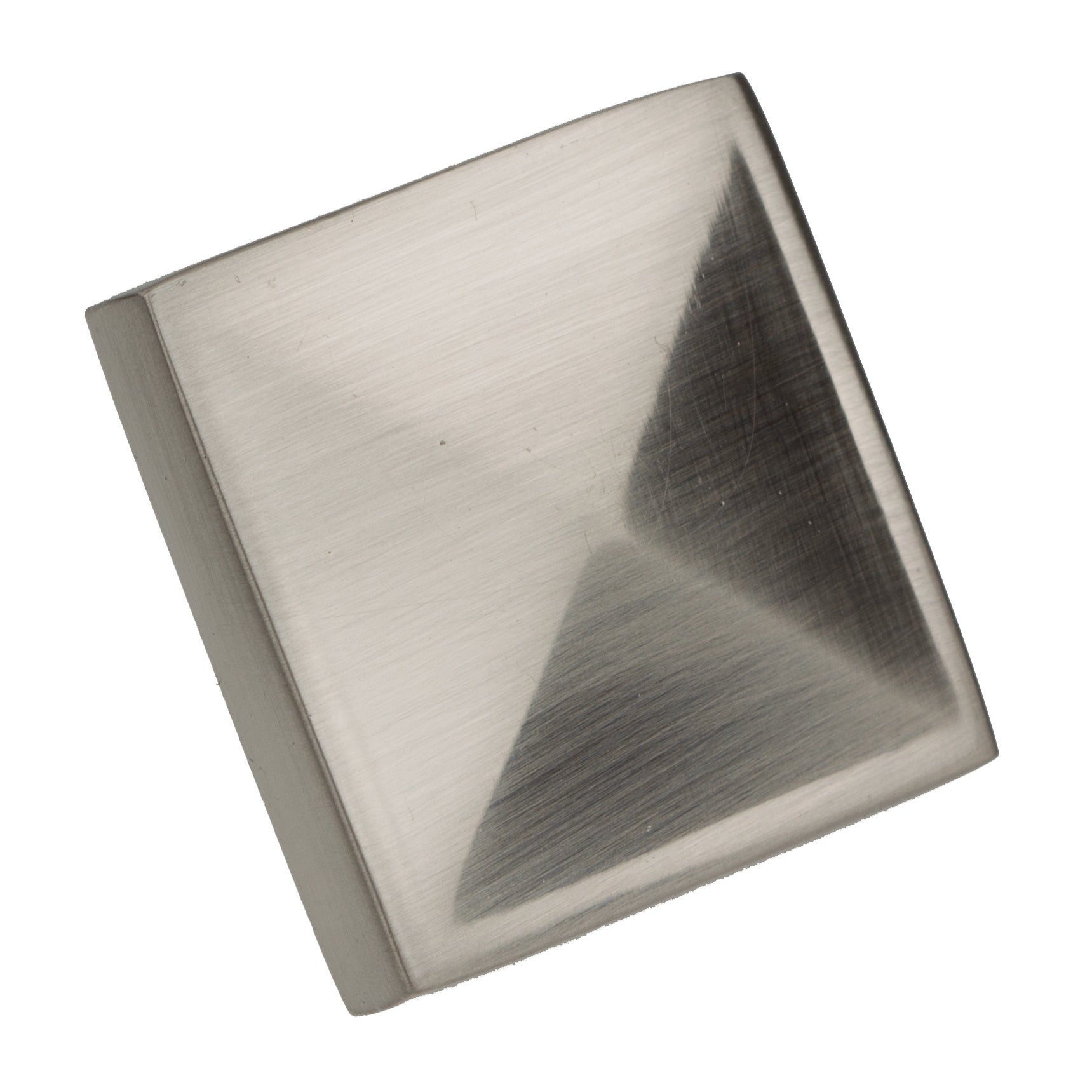 GlideRite 1-1/4 in. Classic Square Pyramid Cabinet Knobs, Satin Nickel, Pack of 25 - image 5 of 5
