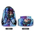 thumbnail image 6 of Demon Slayer Shoulder Backpack Casual Rucksack Bookbag Lightweight Prints Daypack, 6 of 8