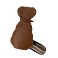 thumbnail image 4 of yuksok Women Shoulder Bag Adjustable Strap Dog Shaped Bag for Travel Shopping Party Brown, 4 of 9