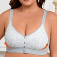 thumbnail image 6 of Admvng Womens Bras Oversized Bra Without Steel Rims Printed Underwear, Size S-5XL, 6 of 8