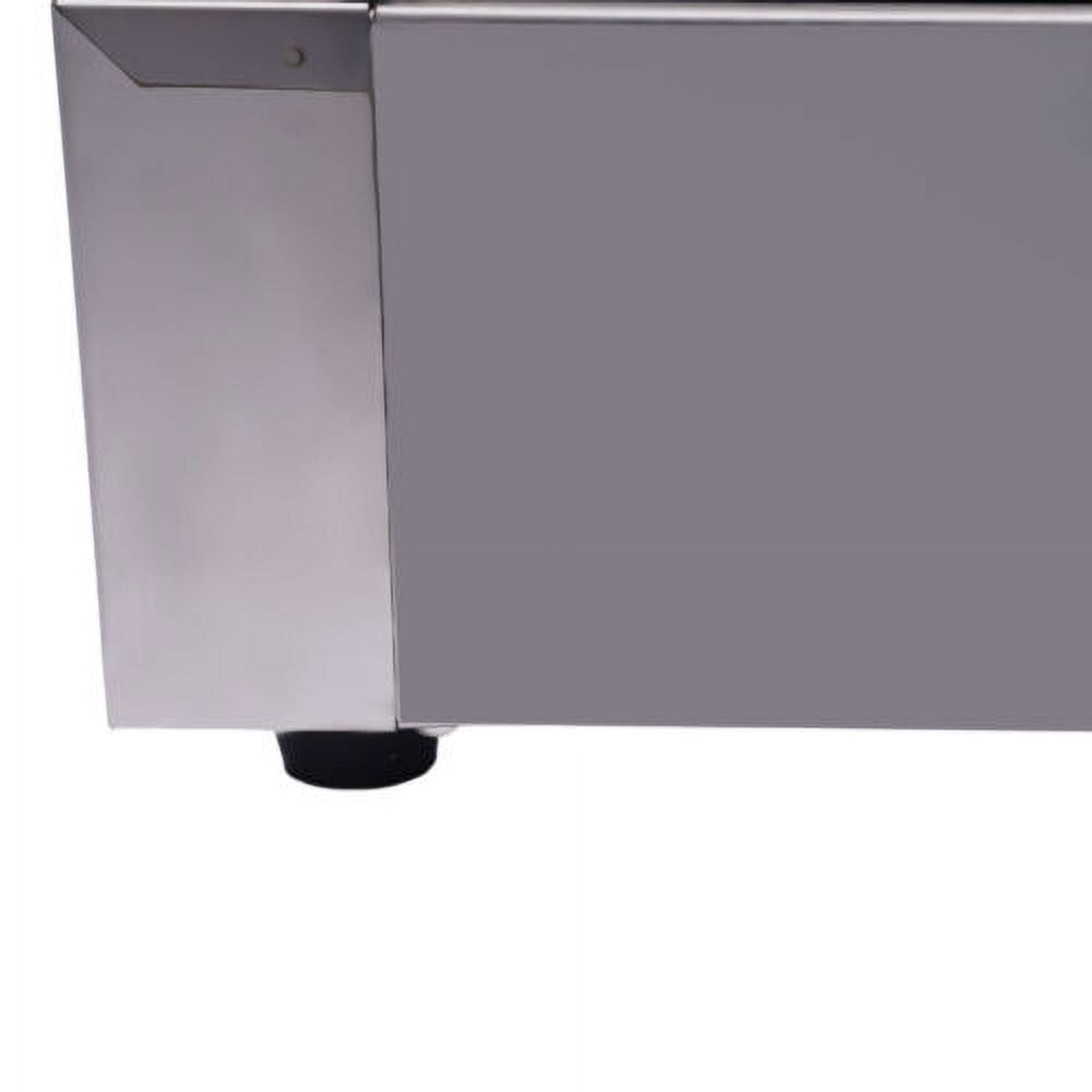 1500W Commercial Nonstick Waffle Corn Hot Dog Maker Machine for Home Restaurant
