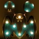 thumbnail image 3 of Luces de modelado de Halloween, luz nocturna decorativa pintada con araña murciélago fantasma calabaza, 3 of 5
