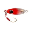thumbnail image 3 of 6 Pack Slow Drop Micro Cast Metal Jig Shore Casting Jigging Spoon Saltwater, 3 of 7