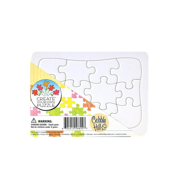 Create Your Own Puzzle 5 in. x 7 in., 12 pieces (pack of ...