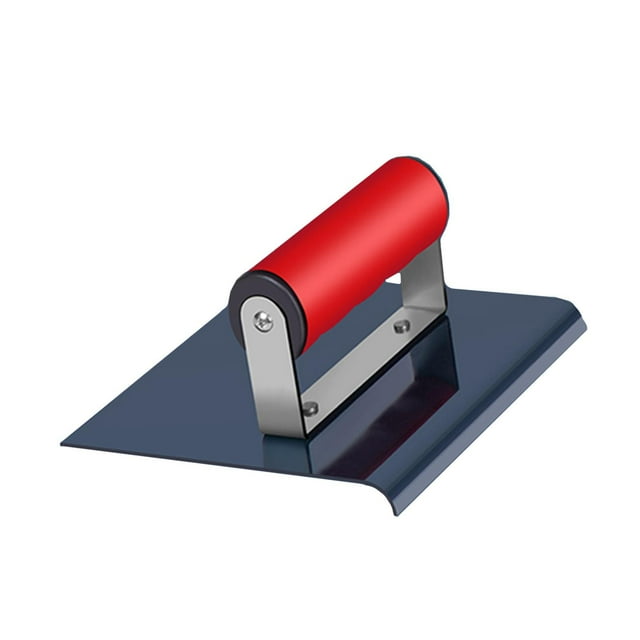 Llana curva para enyesar y revestir hormigón, multifuncional, resistente al desgaste, fácil de usar 15.2CMX15.2CMX7CM