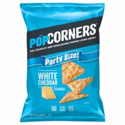 2X - PopCorners White Cheddar Flavored Popped-Corn Snack Party Size-12 oz