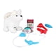 thumbnail image 1 of Set perro de peluche Play Set con veterinaria y transportadora y efectos de sonido y movimientos HC171, 1 of 4