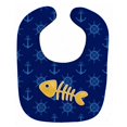 thumbnail image 1 of Carolines Treasures BB6884BIB Fish Bones Baby Bib, 1 of 3