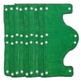 thumbnail image 1 of Diadema para el sudor, grande, verde, reutilizable, lavable, de algodón rizado, 1 of 9