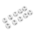 thumbnail image 3 of Table Game Polyhedral , 20PCS 6 Sided Number  Plastic 16mm Round Corner Polyhedral  Set for Numeral Teaching Board Games, 3 of 7
