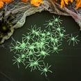 thumbnail image 4 of Tyidzon Halloween Decorations Light up Spider, Fake Spider Halloween Indoor and Outdoor Party Halloween Decor Supplies, 4 of 4