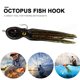 thumbnail image 3 of Cebo de pulpo 11 cm 22 g Señuelos de pesca suaves con anzuelo Crankbait artificial (B) JShteea El nuevo, 3 of 9