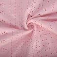 thumbnail image 3 of Blouse Décontractée Ample pour Femmes Polyester Manches Courtes avec Dentelle pour Printemps Été Automne, 3 of 5