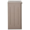 thumbnail image 2 of vidaXL Garden Storage Cabinet Brown 25.6"x17.7"x34.6" PP Wood Look, 2 of 6