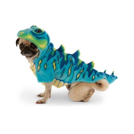 Blue Dinosaur T-Rex Pet Dog Cat Halloween Costume Hoodie