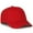Red, variant on Outdoor Cap GWT-SB Low Crown Cotton Twill Cap-Khaki