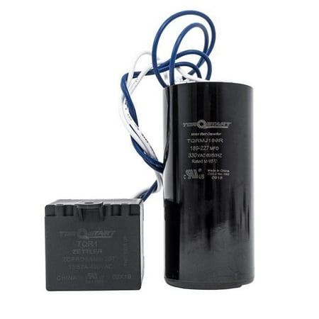 

189-227 Microfarad 330V Hard Start Capacitor Kit
