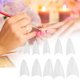thumbnail image 5 of 500 Uds puntas de uñas postizas de estilo francés cobertura total uñas postizas largas decoración DIY transparente, 5 of 8