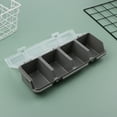 thumbnail image 4 of Tizuqe Plastic Sorting Box Tool Part Container Bin with Lid Screw Case Compartment Organizer Box for Garage Workshop Storage, 4 of 10