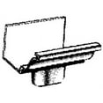 thumbnail image 3 of Amerimax 29010 Gutter End with Drop, 4 in L, 3 in W, Vinyl, For: 5 in K-Style Gutter System, 3 of 3