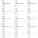 thumbnail image 1 of Gancho Para Estante De Rejilla, Gancho Para Estante Hierro Engrosamiento 30 Piezas Práctico Para Supermercados Para Joyerías ANGGREK 15 cm/5,9 pulgadas de largo, 1 of 8