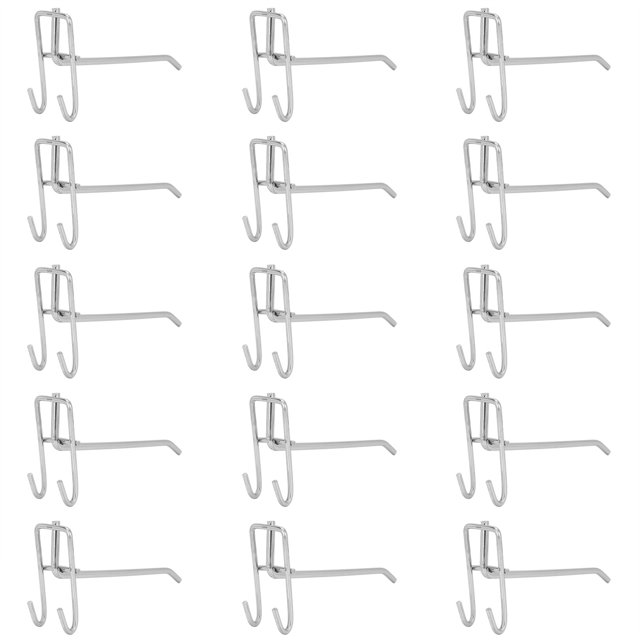 Shelf Hook, 3.5mm Thickness Iron Grid Shelf Hook 30pcs Useful for Jewelry Stores for Supermarkets for Home for Strong Bearing Capacity ANGGREK Otros