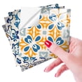 thumbnail image 1 of 10 adhesivos decorativos para azulejos de pared de mosaico adhesivos para cocina y hogar (TS299) JShteea Libre de BPA, 1 of 9